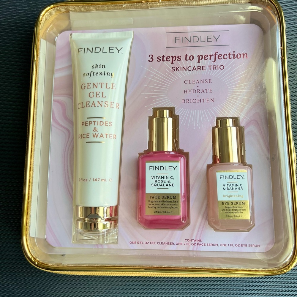 Findley Skincare Trio - Gentle Gel Cleanser and Serums